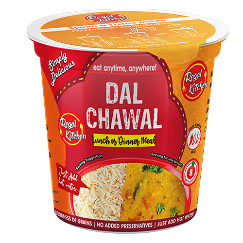 Dal Chawal in a cup (Vegan)
